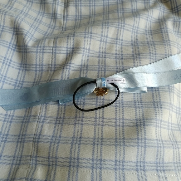 RoseMarie Seoir x Sanrio Tuxedo Sam princess bijou ribbon hair tie - Picture 3 of 8